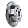 Rear, Driver or Passenger Side Brake Disc, Plain Surface, Solid, 5 Lug Wheels, 11.06 in. Disc Diameter, Pro-Line Series