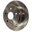 1992 Toyota Camry - Rear, Driver or Passenger Side Brake Disc, Natural Finish, Plain Surface, Solid, 5 Lugs, 268.99 mm, Sedan, With Rear Disc Brake, 3.0L 6Cyl, Pro-Line Series