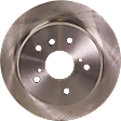 1992 Toyota Camry - Rear, Driver or Passenger Side Brake Disc, Natural Finish, Plain Surface, Solid, 5 Lugs, 268.99 mm, Sedan, With Rear Disc Brake, 3.0L 6Cyl, Pro-Line Series