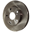 1999 Toyota Camry - Front, Driver or Passenger Side Brake Disc, Natural Finish, Plain Surface, Vented, 5 Lugs, 255.02 mm, 2.2L 4Cyl, Pro-Line Series