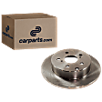 Rear, Driver or Passenger Side Brake Disc, Plain Surface, Solid, 5 Lugs, 11.06 in. Disc Diameter, Pro-Line Series
