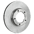 1989-1995 Toyota Pickup - SureStop Front, Driver or Passenger Side Brake Disc, Plain Surface, Vented, 5 Lugs, 9.98 in. Disc Diameter, RWD, Caliper Cast No. F18Q, Pro-Line Series