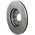 Front Brake Disc, Plain Surface, Vented, 5 Lugs, 11.34 in. Disc Diameter, Pro-Line Series