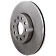Front Brake Disc, Plain Surface, Vented, 5 Lugs, 11.34 in. Disc Diameter, Pro-Line Series
