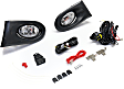 Front, Driver and Passenger Side Halogen Fog Light, With bulb(s)