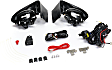 Front, Driver and Passenger Side Halogen Fog Light, With bulb(s)