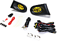 Front, Driver and Passenger Side Halogen Fog Light, With bulb(s)