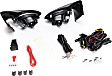Front, Driver and Passenger Side Halogen Fog Light, With bulb(s)
