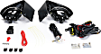Front, Driver and Passenger Side Halogen Fog Light, With bulb(s)