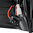 Driver and Passenger Side Tail Lights, with Bulbs, LED, Smoked Lens, Black Interior