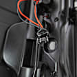 Driver and Passenger Side Tail Lights, with Bulbs, LED, Smoked Lens, Black Interior