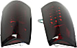 Driver and Passenger Side Tail Light, with Bulb, LED, Red and Smoked Lens