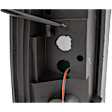 2001-2003 GMC Sierra 2500 HD - Driver and Passenger Side Tail Light, with Bulbs, LED, Smoked Lens, Black Interior, Except Hybrid