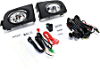 Front, Driver and Passenger Side Fog Light, With bulb(s), Halogen