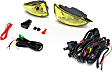 Front, Driver and Passenger Side Fog Light, With bulb(s), Halogen