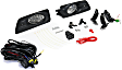 Front, Driver and Passenger Side Halogen Fog Light, With bulb(s)