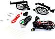 2007 Honda Civic - Front, Driver and Passenger Side Halogen Fog Light, With bulb(s), 2-Door, Coupe