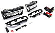 Front, Driver and Passenger Side Fog Lights, with Bulbs, Halogen, 4-Door, Sedan