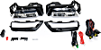 Front, Driver and Passenger Side Fog Lights, with Bulbs, Halogen, 4-Door, Sedan