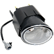 Front, Driver and Passenger Side Halogen Fog Light, With bulb(s)