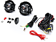 Front, Driver and Passenger Side Fog Light, With bulb(s), Halogen