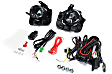 2010 Nissan Altima - Front, Driver and Passenger Side Halogen Fog Light, With bulb(s), 4-Door, Sedan, OE Replacement