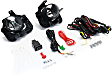 2010 Nissan Altima - Front, Driver and Passenger Side Halogen Fog Light, With bulb(s), 4-Door, Sedan, OE Replacement