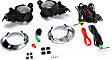 2013 Nissan Pathfinder S 6 Cyl 3.5L - Front, Driver or Passenger Side Halogen Fog Light, With bulb(s), OE Replacement
