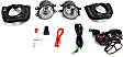 Front, Driver and Passenger Side Fog Light, With Bulb, Halogen, Base Model