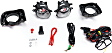 Front, Driver and Passenger Side Fog Light, With Bulb, Halogen, Base Model