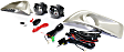 Front, Driver and Passenger Side Halogen Fog Light, With bulb(s)