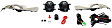 Front, Driver and Passenger Side Halogen Fog Light, With bulb(s)