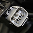Driver and Passenger Side Tail Light, with Bulbs, LED, Clear Lens, Black Interior