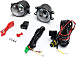 Front, Driver and Passenger Side Halogen Fog Light, With bulb(s)