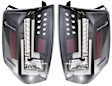 2014 Toyota Tundra SR5 - Driver and Passenger Side LED Tail Light, With bulb(s), Clear Lens, Black Interior