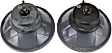 Driver and Passenger Side Headlights, with Bulbs, Halogen, 5 in. Round Conversion Headlights, H5001 Type Upgrade