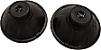 Driver and Passenger Side Headlights, with Bulbs, Halogen, 7 in. Round Conversion Headlights, H6014 Type Upgrade