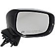 Passenger Side Mirror, Power Adjust, Manual Folding, Heated, Chrome, In-housing Signal Light, With memory, No Puddle Light, No Auto-Dimming, With Blind Spot Light in Housing, 4 Cyl., 2.5L Engine