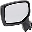 Driver Side Mirror, Power Adjust, Manual Folding, Non-Heated, Paintable, No Signal Light, No Memory, No Puddle Light, No Auto-Dimming, No Blind Spot Feature