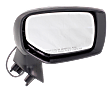 Passenger Side Mirror, Power Adjust, Manual Folding, Non-Heated, Paintable, No Signal Light, No Memory, No Puddle Light, No Auto-Dimming, No Blind Spot Feature