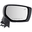 2015-2017 Subaru Outback - Passenger Side Mirror, Power, Manual Folding, Heated, Paintable, No Signal Light, No Memory, No Puddle Light, No Auto-Dimming, No Blind Spot Feature