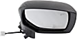 2015-2017 Subaru Outback - Passenger Side Mirror, Power, Manual Folding, Heated, Paintable, No Signal Light, No Memory, No Puddle Light, No Auto-Dimming, No Blind Spot Feature
