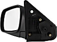 Driver Side Mirror, Manual Adjust, Manual Folding, Non-Heated, Paintable, No Signal Light, No Memory, No Puddle Light, No Auto-Dimming, No Blind Spot Feature