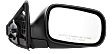 Passenger Side Mirror, Manual Adjust, Manual Folding, Non-Heated, Paintable, No Signal Light, No Memory, No Puddle Light, No Auto-Dimming, No Blind Spot Feature