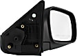 Passenger Side Mirror, Manual Adjust, Manual Folding, Non-Heated, Paintable, No Signal Light, No Memory, No Puddle Light, No Auto-Dimming, No Blind Spot Feature