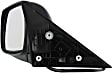 Driver Side Mirror, Power, Manual Folding, Heated, Paintable, No Signal Light, No Memory, No Puddle Light, No Auto-Dimming, No Blind Spot Feature