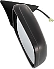 Passenger Side Mirror, Power, Manual Folding, Heated, Paintable, No Signal Light, No Memory, No Puddle Light, No Auto-Dimming, No Blind Spot Feature