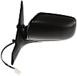 Driver Side Mirror, Power Adjust, Manual Folding, Non-Heated, Textured Black, No Signal Light, No Memory, No Puddle Light, No Auto-Dimming, No Blind Spot Feature