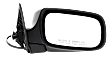 Passenger Side Mirror, Power Adjust, Non-Heated, Manual Folding, Textured Black, No Signal Light, No Memory, No Puddle Light, No Auto-Dim, No Blind Spot Feature