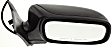 Passenger Side Mirror, Power Adjust, Non-Heated, Manual Folding, Textured Black, No Signal Light, No Memory, No Puddle Light, No Auto-Dim, No Blind Spot Feature